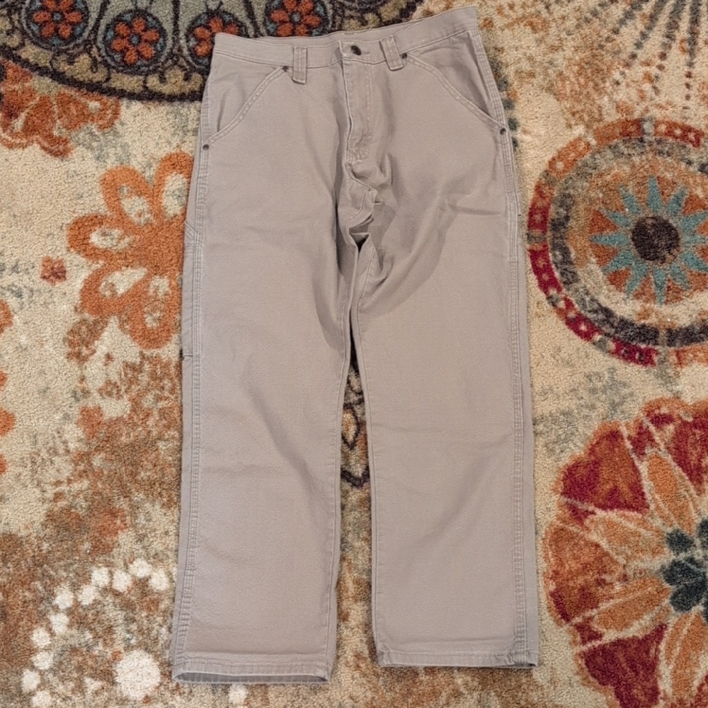 Wrangler Khaki Chinos Classic Carpenter Style Pants